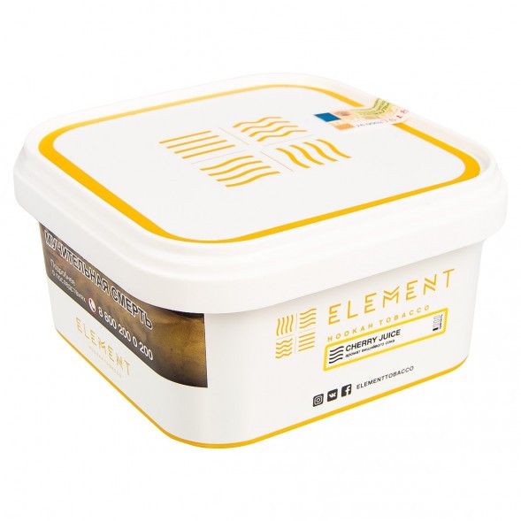 Табак Element Воздух - Cherry Juice (Вишневый Сок, 200 грамм) купить в Челябинске