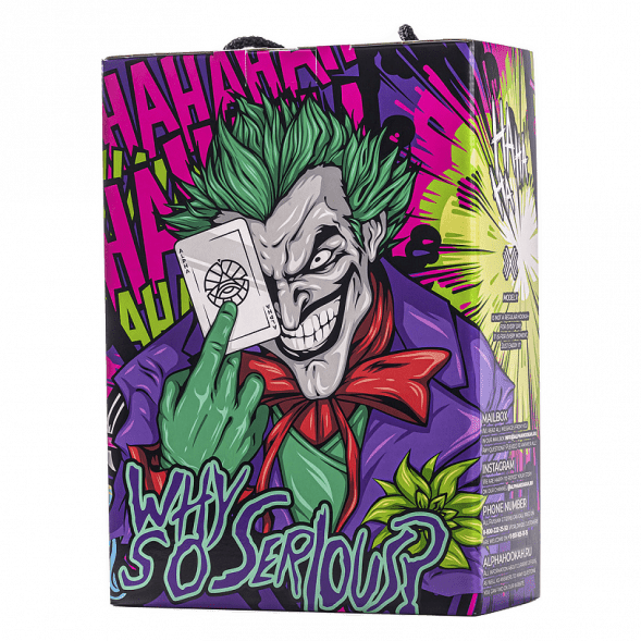 Кальян Alpha Hookah - Model X Special Series Jocker (без колбы) купить в Челябинске