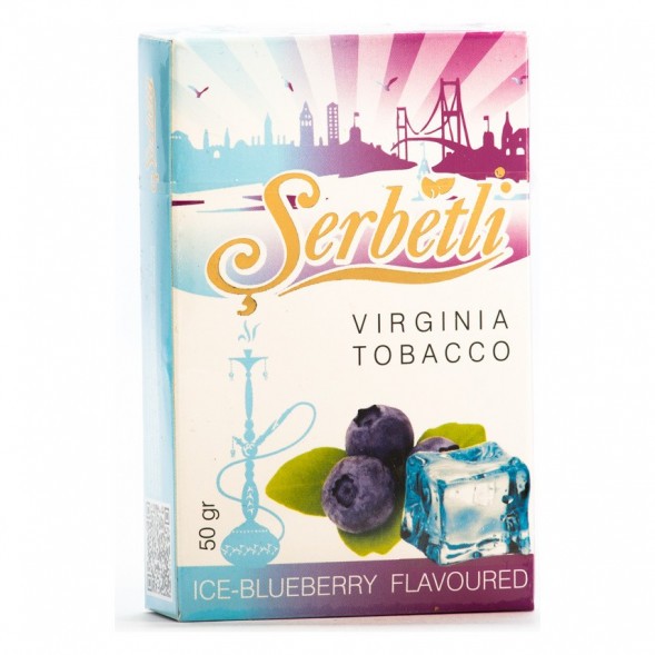 Табак Serbetli - Ice Blueberry (Голубика со Льдом, 50 грамм, Акциз) купить в Челябинске