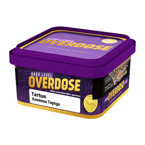 Табак Overdose - Tarhun (Лимонад Тархун, 200 грамм) купить в Челябинске