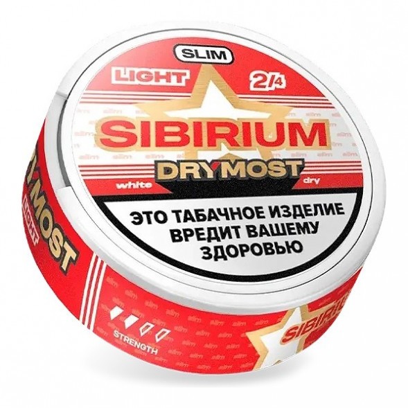 Табак жевательный DryMost - Sibirium Light Slim (12 грамм) купить в Челябинске