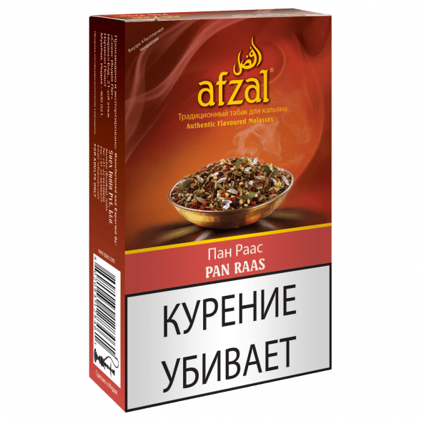 Табак Afzal - Pan Raas (Индийская Газировка, 40 грамм) купить в Челябинске
