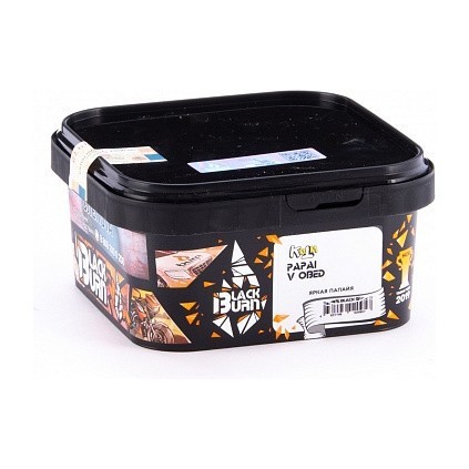 Табак BlackBurn - Papaya v Obed (Яркая Папайя, 200 грамм) купить в Челябинске
