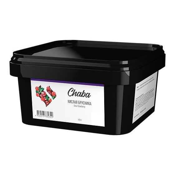 Смесь Chaba - Sour Cowberry (Кислая Брусника, 200 грамм, Без никотина) купить в Челябинске