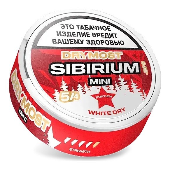 Табак жевательный DryMost - Sibirium Mini (12 грамм) купить в Челябинске