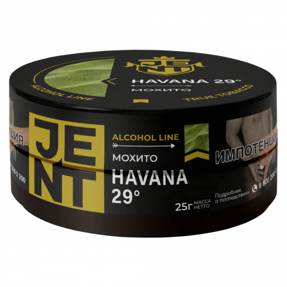 Табак Jent - Havana 29 (Мохито, 25 грамм) купить в Челябинске