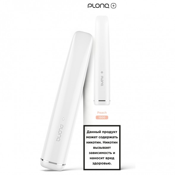 PLONQ PLUS - Персик (1500 затяжек) купить в Челябинске