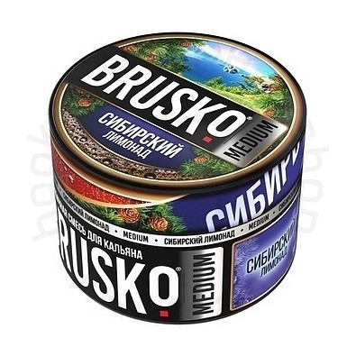 Смесь Brusko Medium - Сибирский Лимонад (50 грамм) купить в Челябинске