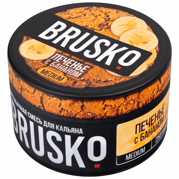 Смесь Brusko Medium - Печенье с Бананом (250 грамм) купить в Челябинске