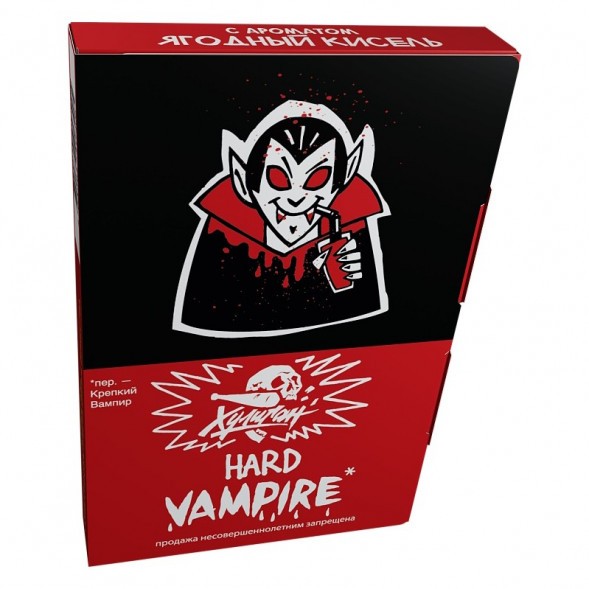 Табак Хулиган Hard - Vampire (Ягодный Кисель, 25 грамм) купить в Челябинске