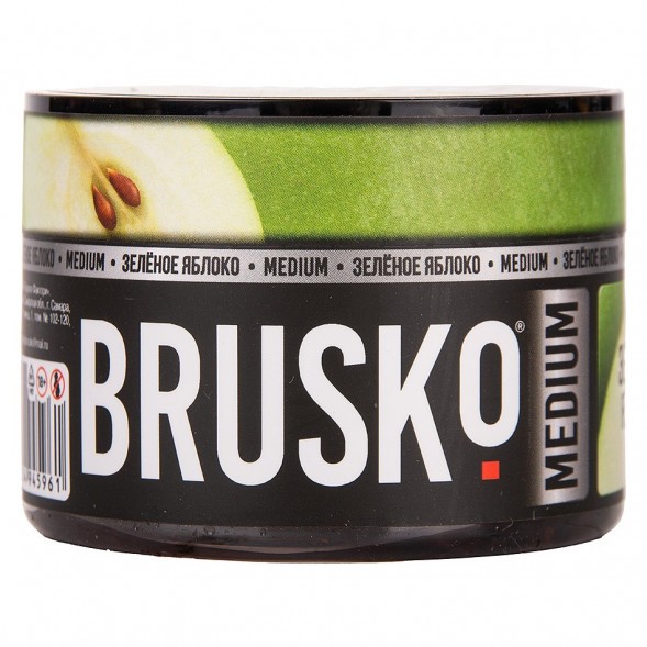 Смесь Brusko Zero - Зелёное Яблоко (50 грамм) купить в Челябинске