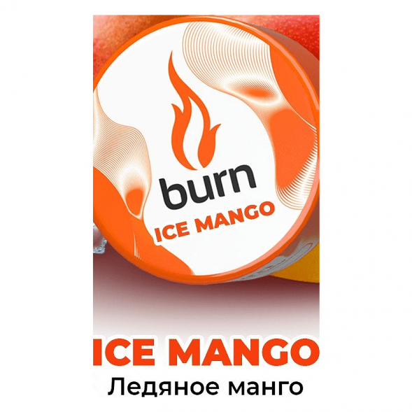 Табак Burn - Ice Mango (Ледяное Манго, 25 грамм) купить в Челябинске