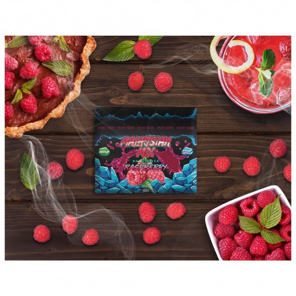 Смесь Malaysian Mix Medium - Raspberry (Малина, 50 грамм) купить в Челябинске
