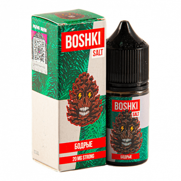 Жидкость Boshki Salt - Бодрые (30 мл, Strong) купить в Челябинске