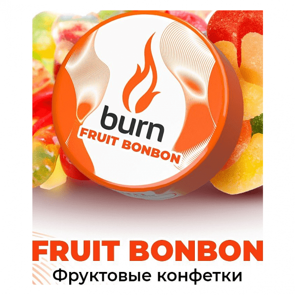 Табак Burn - Fruit Bonbon (Фруктовые Конфеты, 25 грамм) купить в Челябинске