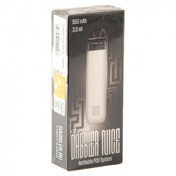 Электронная сигарета Brusko - Dabbler Nice (Белый) купить в Челябинске