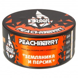 Табак BlackBurn - Peachberry (Земляника и Персик, 100 грамм)