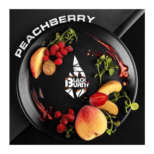 Табак BlackBurn - Peachberry (Земляника и Персик, 100 грамм) купить в Челябинске