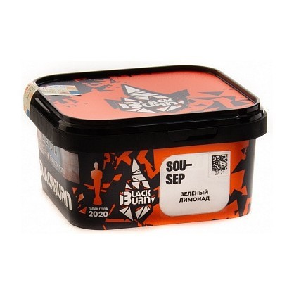 Табак BlackBurn - SouSep (Зеленый Лимонад, 200 грамм) купить в Челябинске