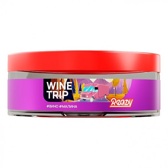 Табак Ready - Wine Trip (Smoky Trip №2) (Белое Вино Совиньон Блан, Малина, 100 грамм) купить в Челябинске