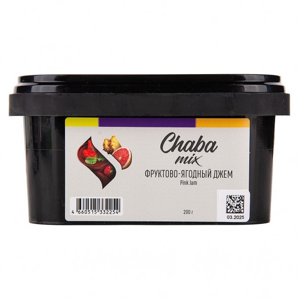Смесь Chaba - Pink Jam (Фруктово-Ягодный Джем, 200 грамм, Без никотина) купить в Челябинске