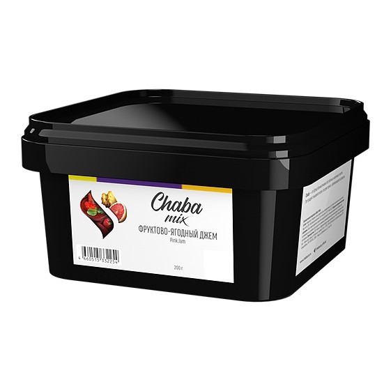 Смесь Chaba - Pink Jam (Фруктово-Ягодный Джем, 200 грамм, Без никотина) купить в Челябинске