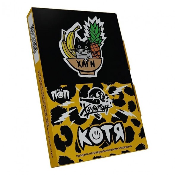 Табак Хулиган - Котя (Банановый Ананас, 200 грамм) купить в Челябинске