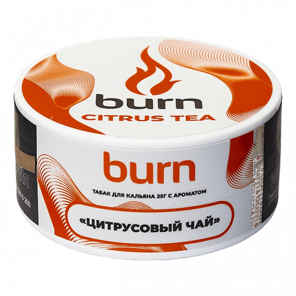 Табак Burn - Citrus Tea (Цитрусовый Чай, 25 грамм) купить в Челябинске