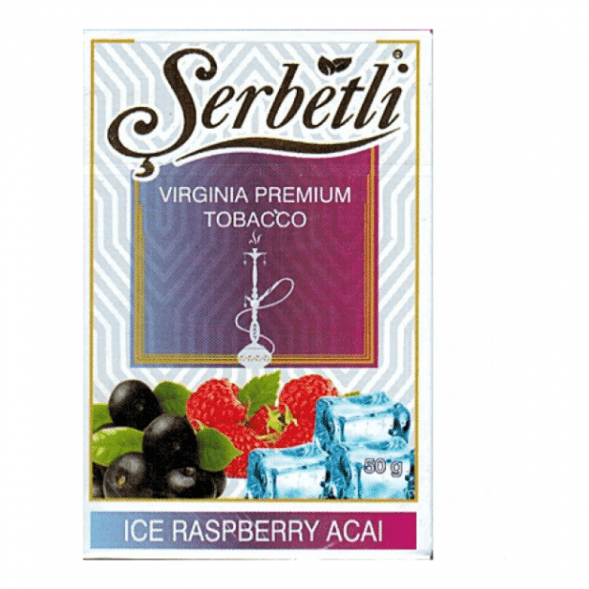 Табак Serbetli - Ice Raspberry Acai (Асаи Малина со Льдом, 50 грамм, Акциз) купить в Челябинске