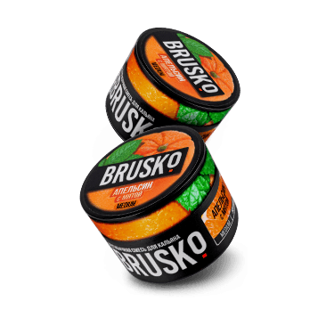 Смесь Brusko Medium - Апельсин с Мятой (50 грамм) купить в Челябинске