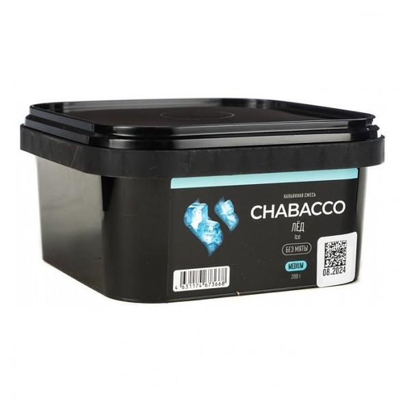 Смесь Chabacco MEDIUM - Ice (Лёд, 200 грамм) купить в Челябинске