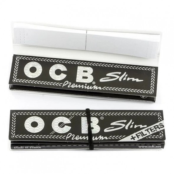 Бумага для самокруток OCB - SLIM Premium +FILTERS (32 штуки) купить в Челябинске