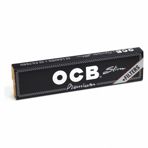 Бумага для самокруток OCB - SLIM Premium +FILTERS (32 штуки) купить в Челябинске