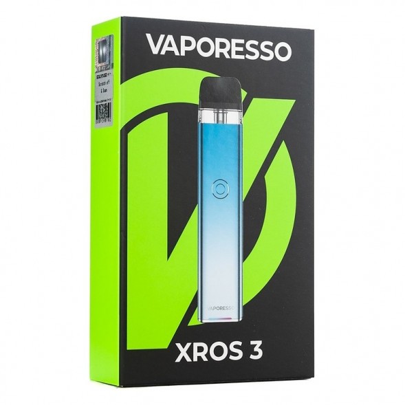 Электронная сигарета Vaporesso XROS 3 - Sky Blue купить в Челябинске