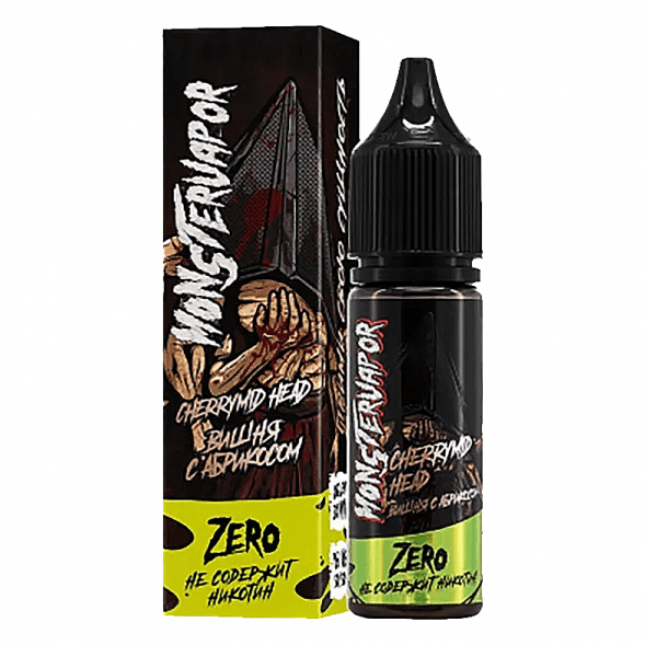 Жидкость Monsterwapor Zero - Cherrymid Head (Вишня с Абрикосом, 30 мл, без никотина) купить в Челябинске